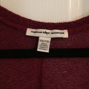 XXL burgundy sweater